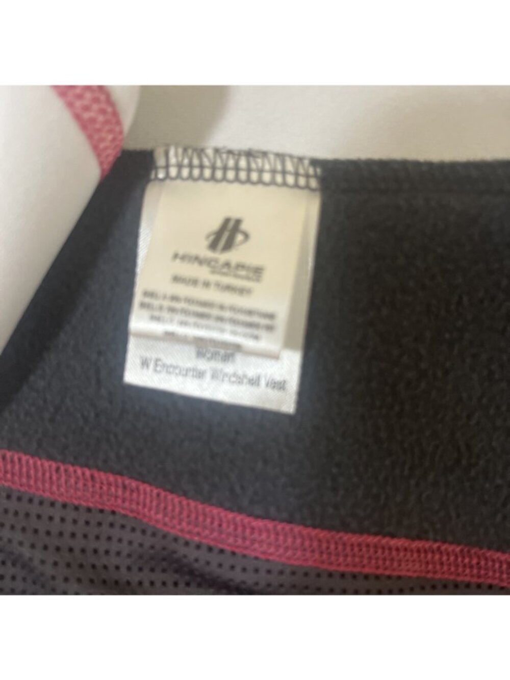 Hincapi Sportswear Women’s ENCOUNTER WINDSHELL MULBERRY Cycling VEST Sz L - Picture 8 of 9